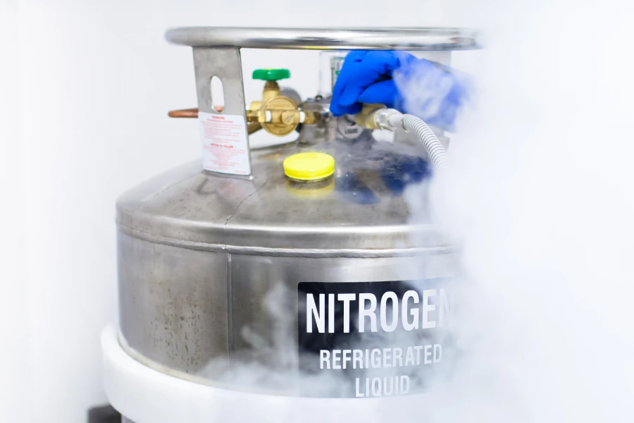 Bombola di nitrogeno